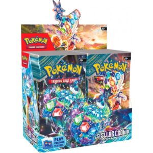 Pokemon TCG - Scarlet & Violet - Stellar Crown - Booster Box (36 Packs)