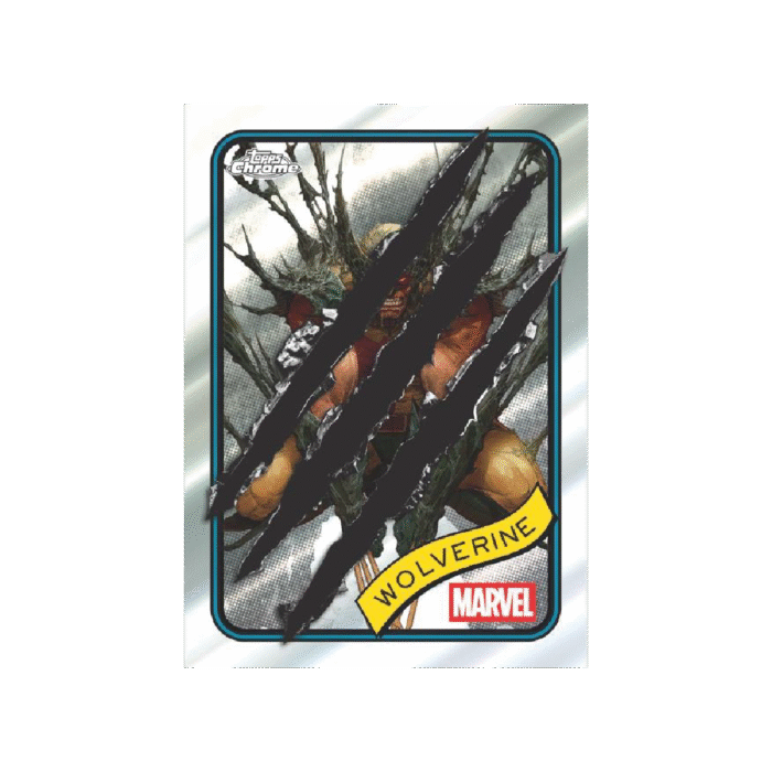 Topps_Chrome_Marvel_2025_Wolverine_Parralell